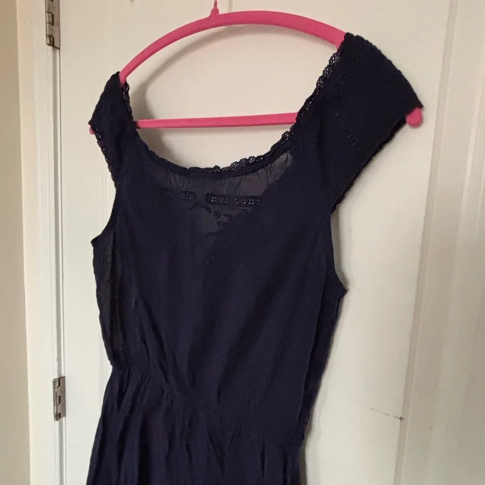 Free People Blue Lace Nightgown - Picture 3 of 6